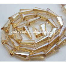 Forme des perles de cristal en gros pour la décoration de lampwork